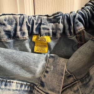 Daisy Blue Acid Wash Jeans
